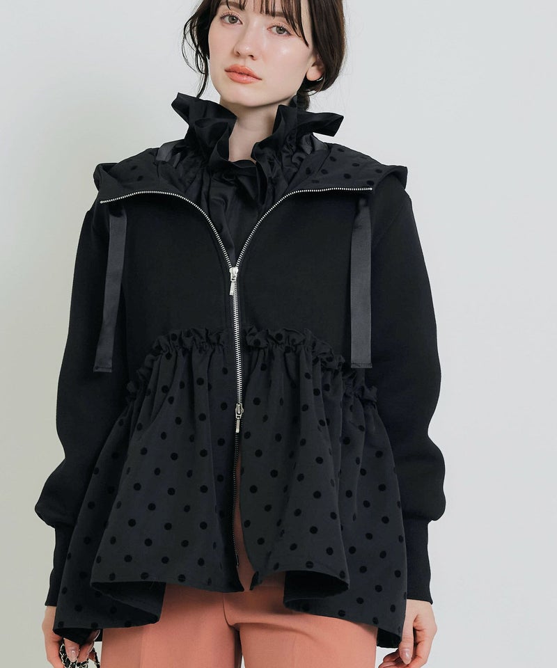 model：H155　着用サイズ：M　ブラック