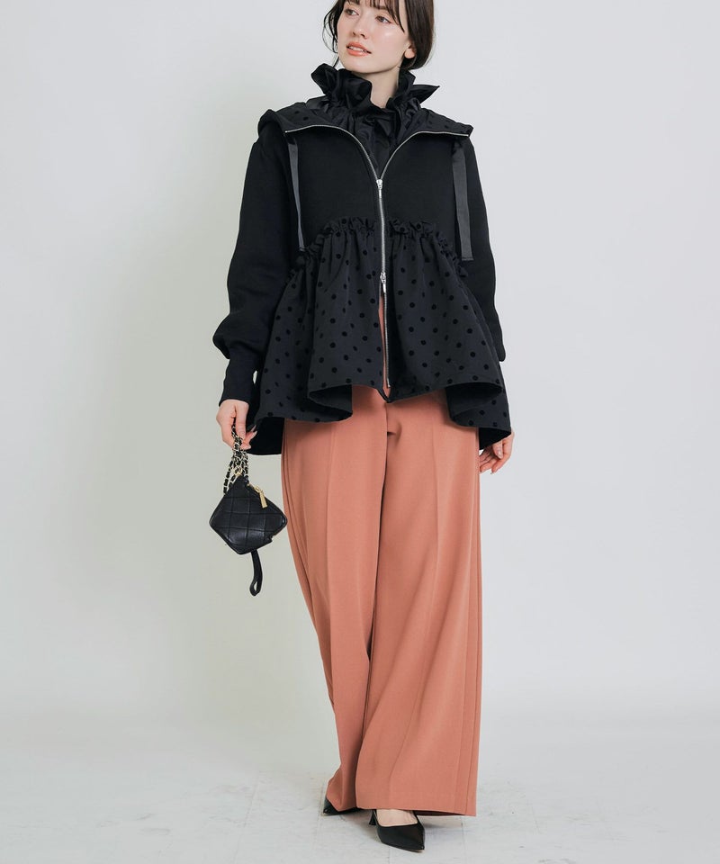 model：H155　着用サイズ：M　ブラック