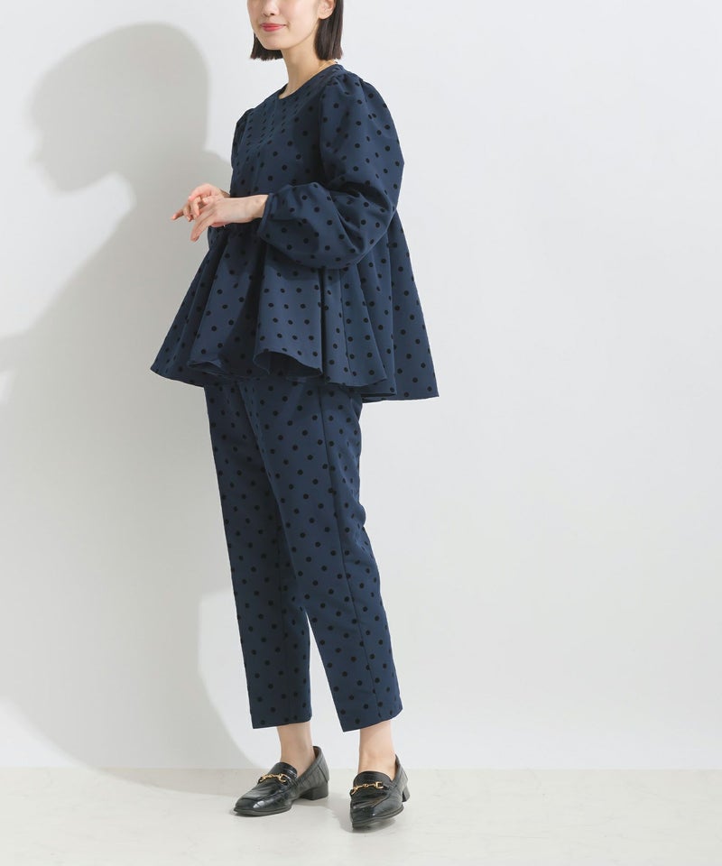 model：H162　着用サイズ：M　ネイビー　セットアップで