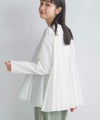 model：H157　着用サイズ：M　オフホワイト