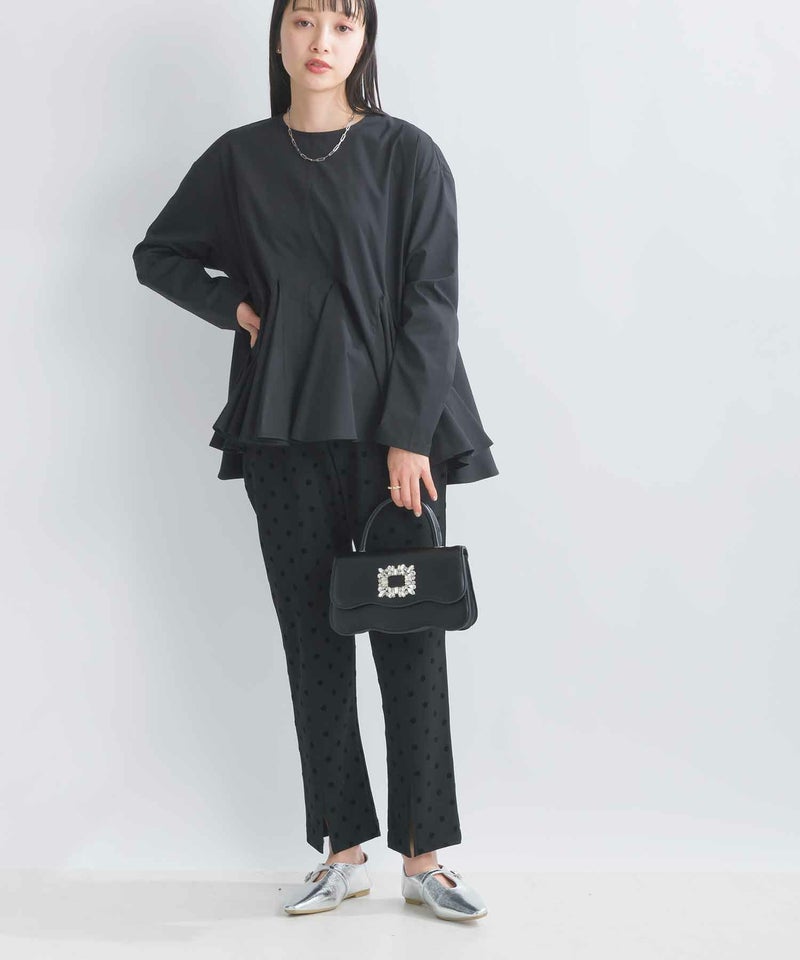 model：H157　着用サイズ：M　ブラック