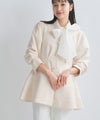 model：H157　着用サイズ：M　アイボリー