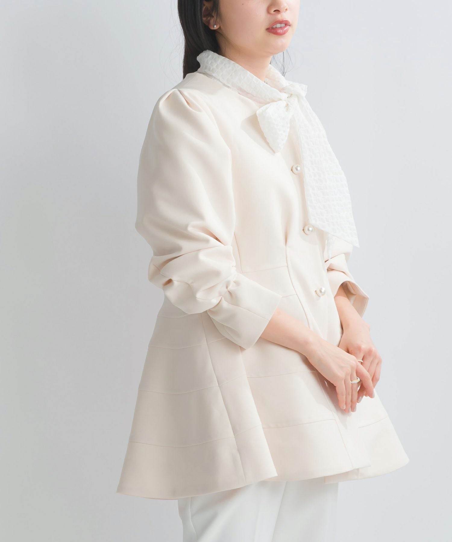 パールボタンペプラムジャケット | PICCIN (ピッチン) 公式通販