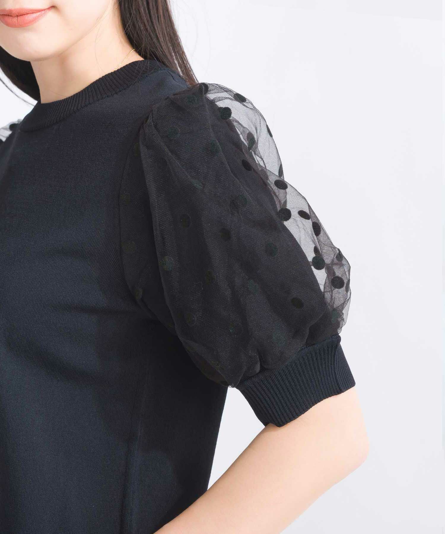ドットチュールトップス tシャツ ドットチュールトップス レディース : ZOZOTOWN Yahoo!店