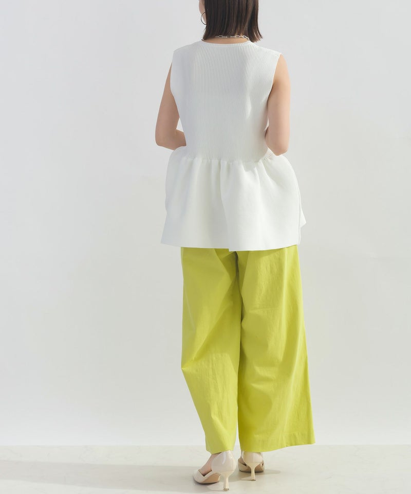 model：H162　着用サイズ：M　イエロー