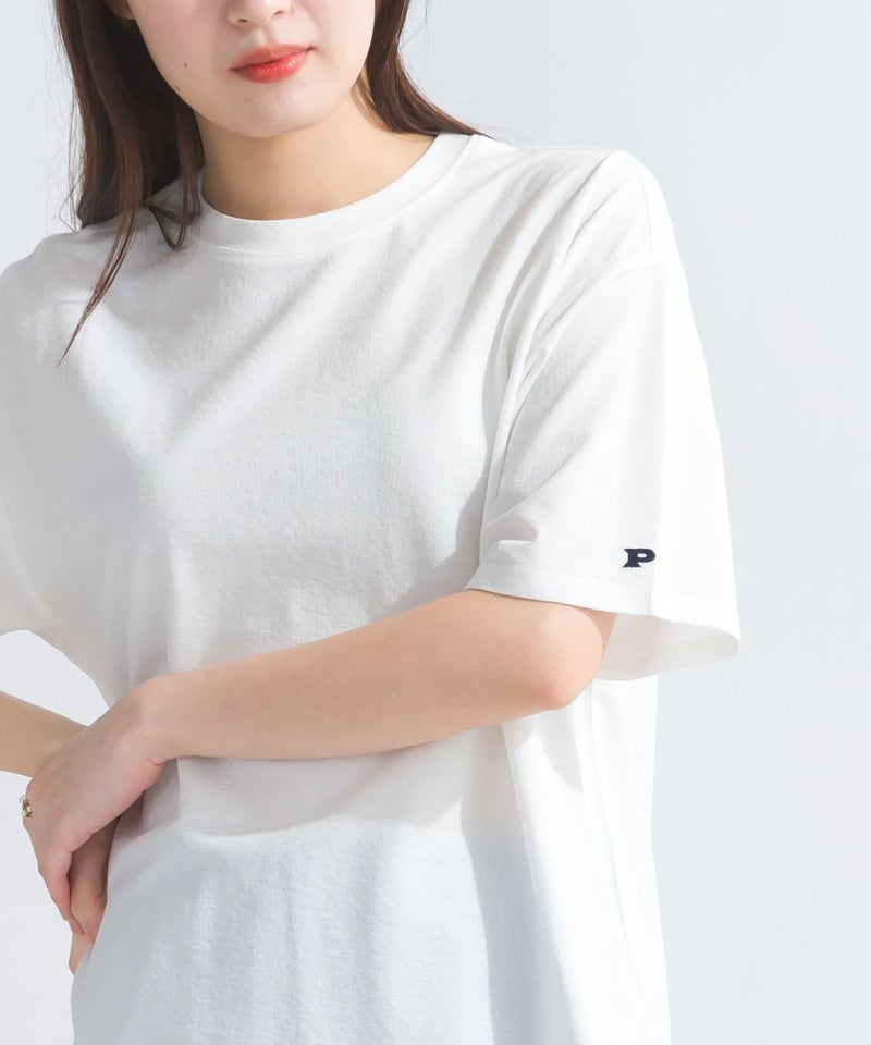 model：H165　着用サイズ：M　オフホワイト