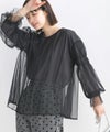 model：H162　着用サイズ：M　ブラック