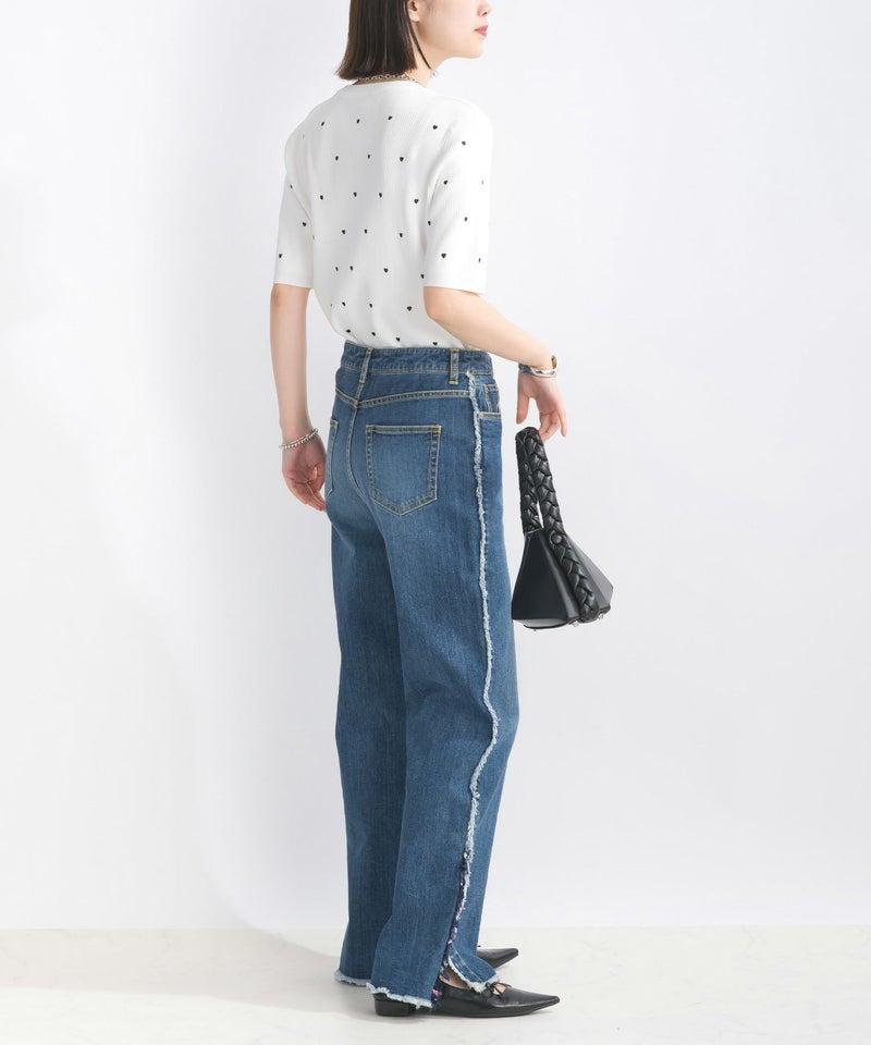 model：H162　着用サイズ：M　オフホワイト