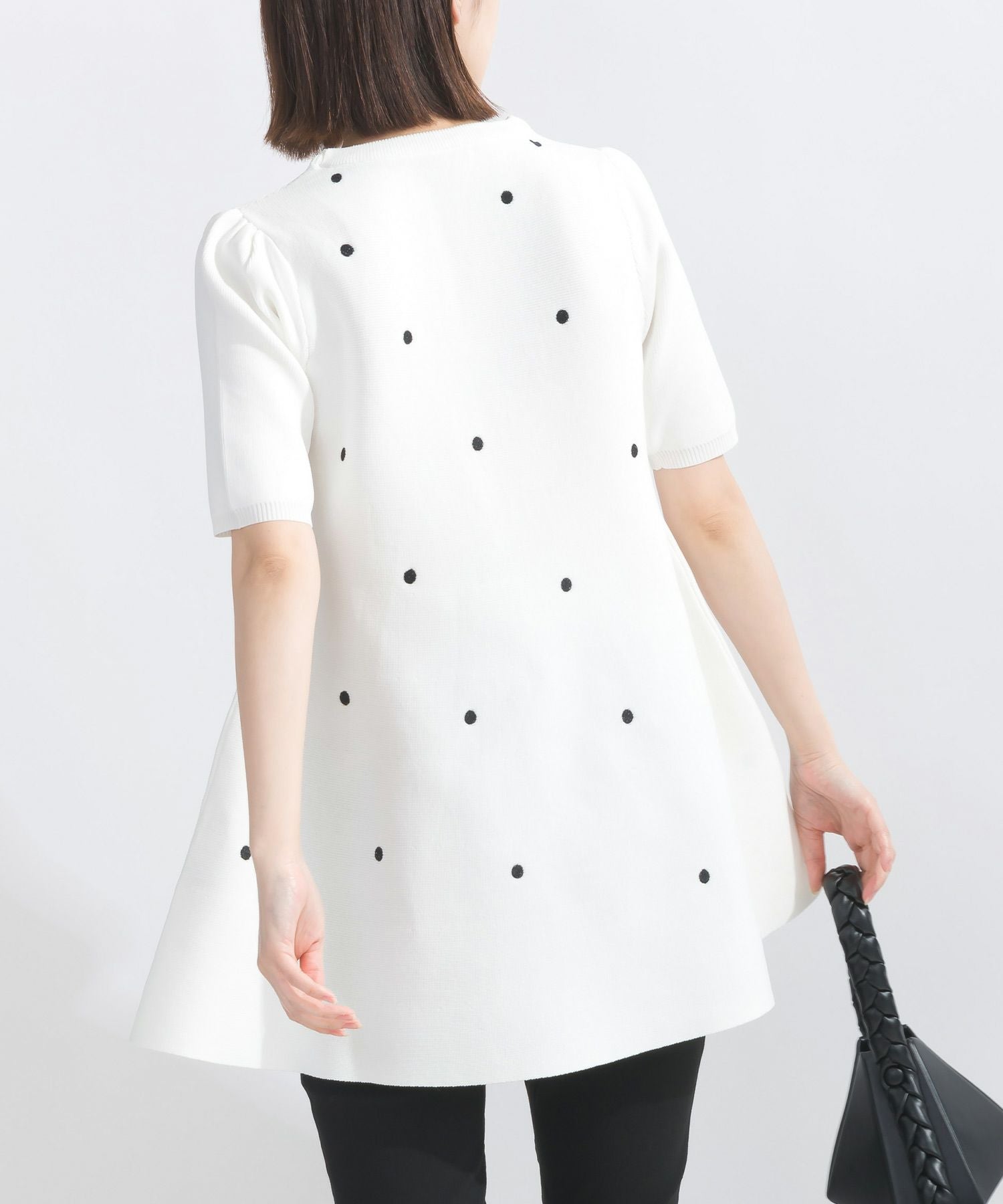 ドット刺繍ニットチュニック | PICCIN (ピッチン) 公式通販 ドット刺繍ニットチュニック | PICCIN (ピッチン) 公式通販