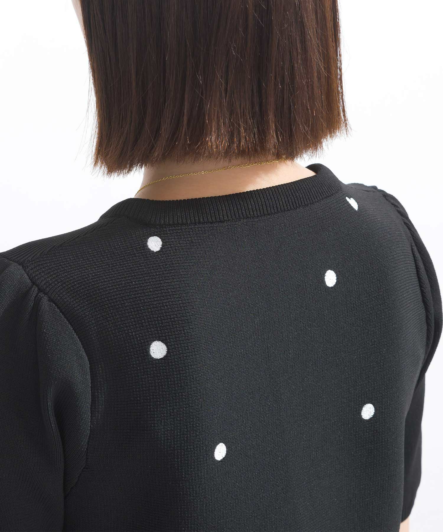 ドット刺繍ニットチュニック | PICCIN (ピッチン) 公式通販