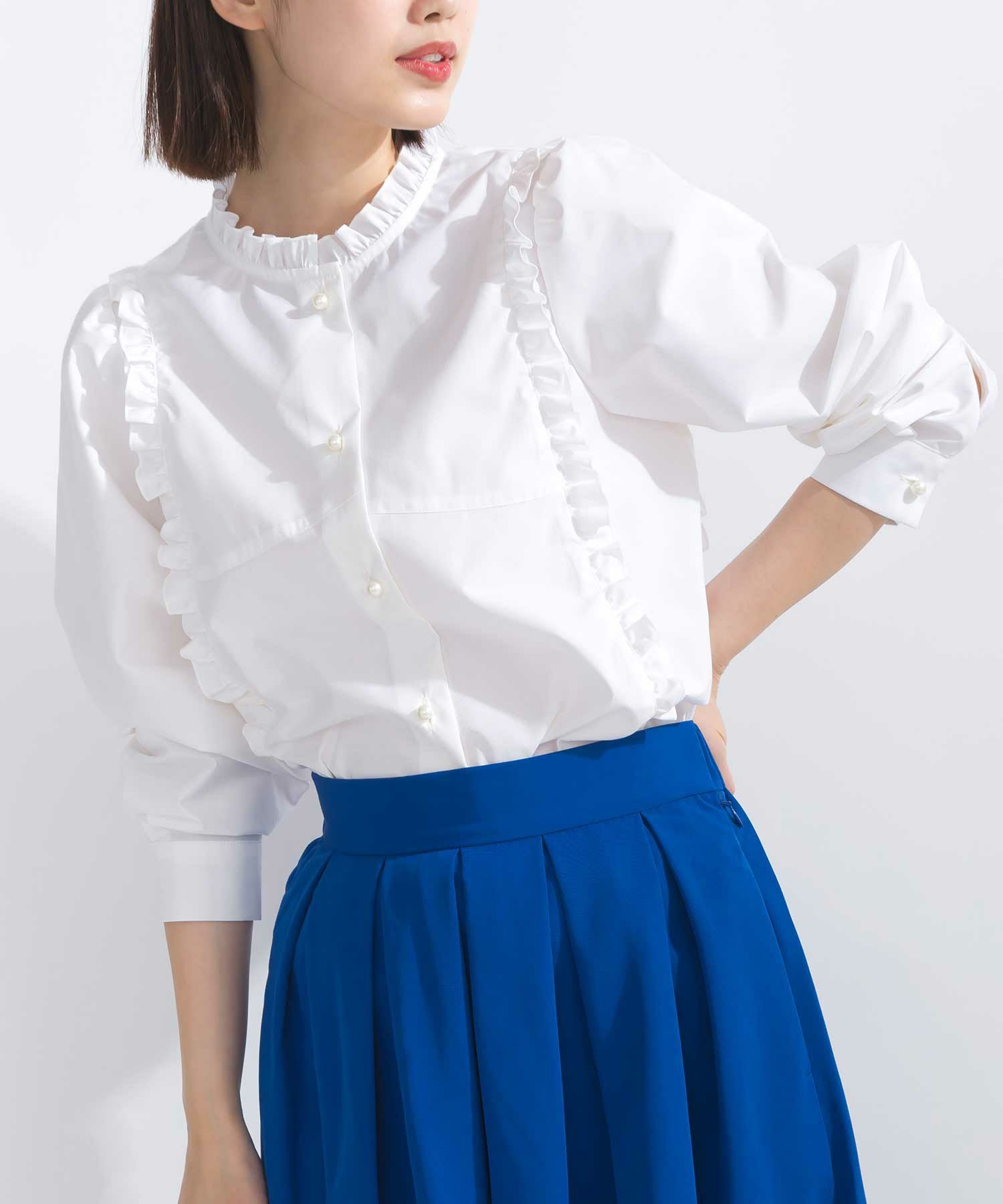 【美品】フリルカットブラウス 日本製】フリルブラウス | PICCIN (ピッチン) 公式通販