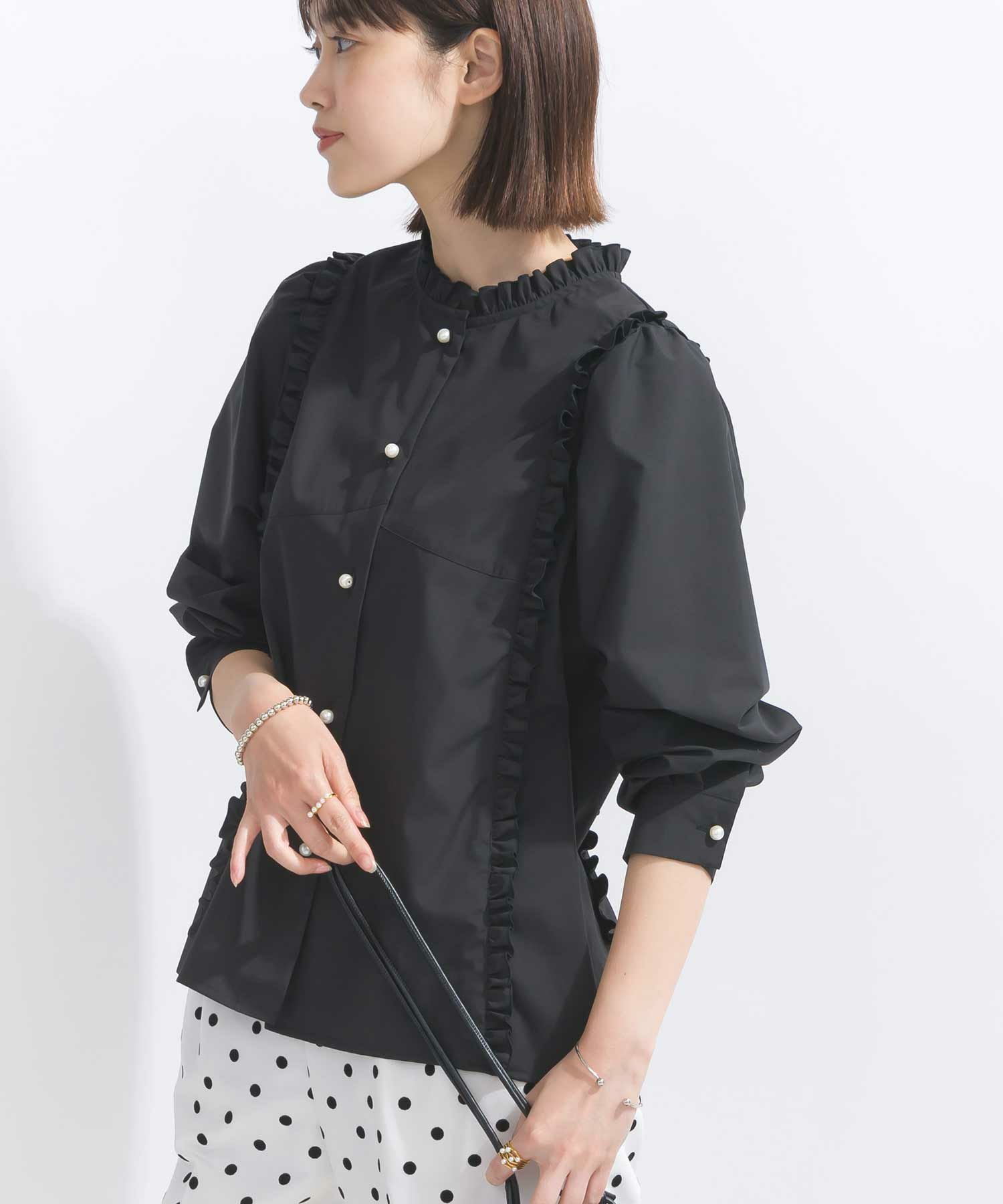【美品】フリルカットブラウス 日本製】フリルブラウス | PICCIN (ピッチン) 公式通販