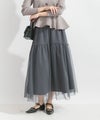 model：165cm　着用サイズ：M　ダークグレー
