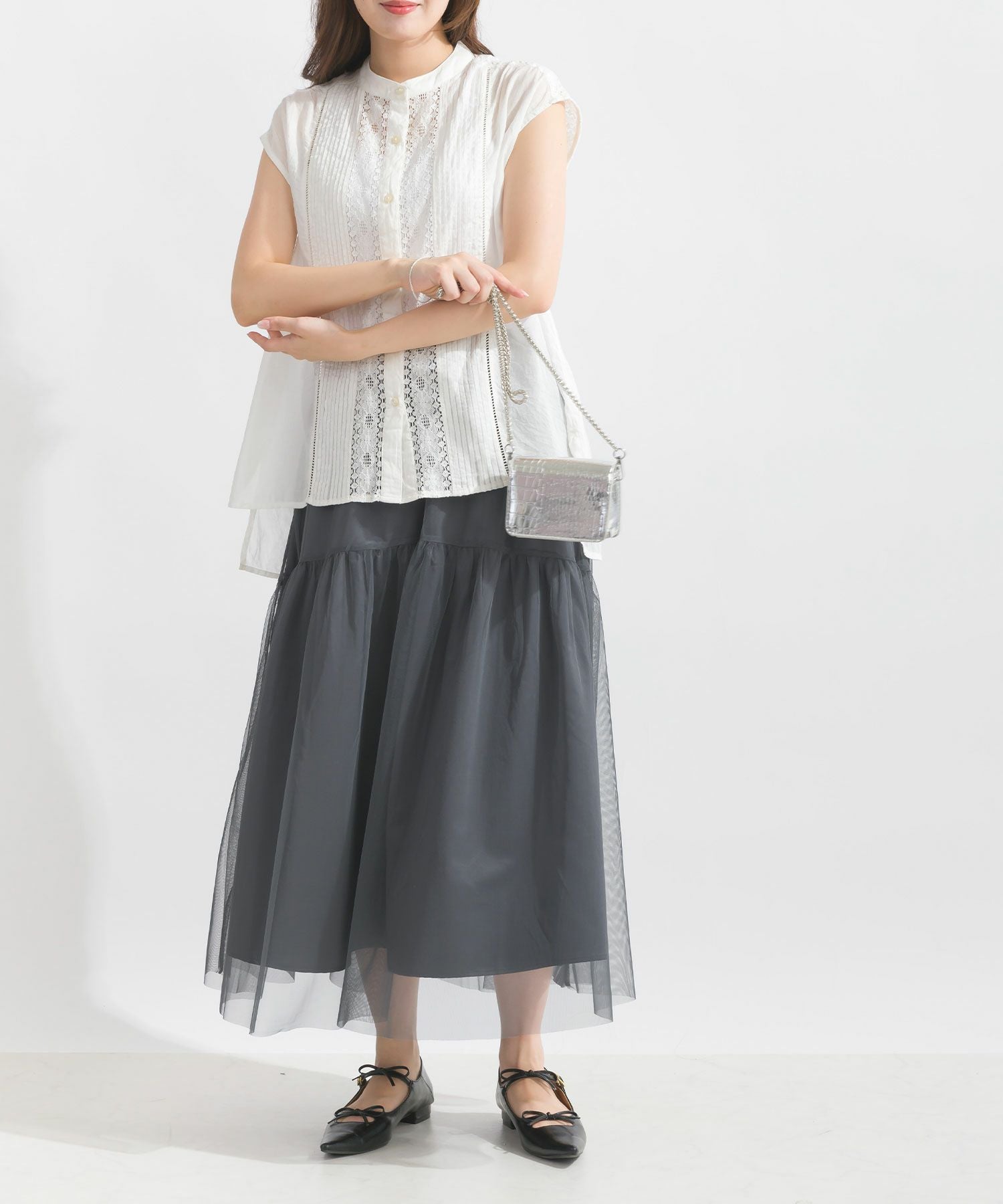 金額変更❗️ネミカ❤︎チュールスカート レオパード柄ロングスカート|ネミカ | レリアン公式オンラインストア
