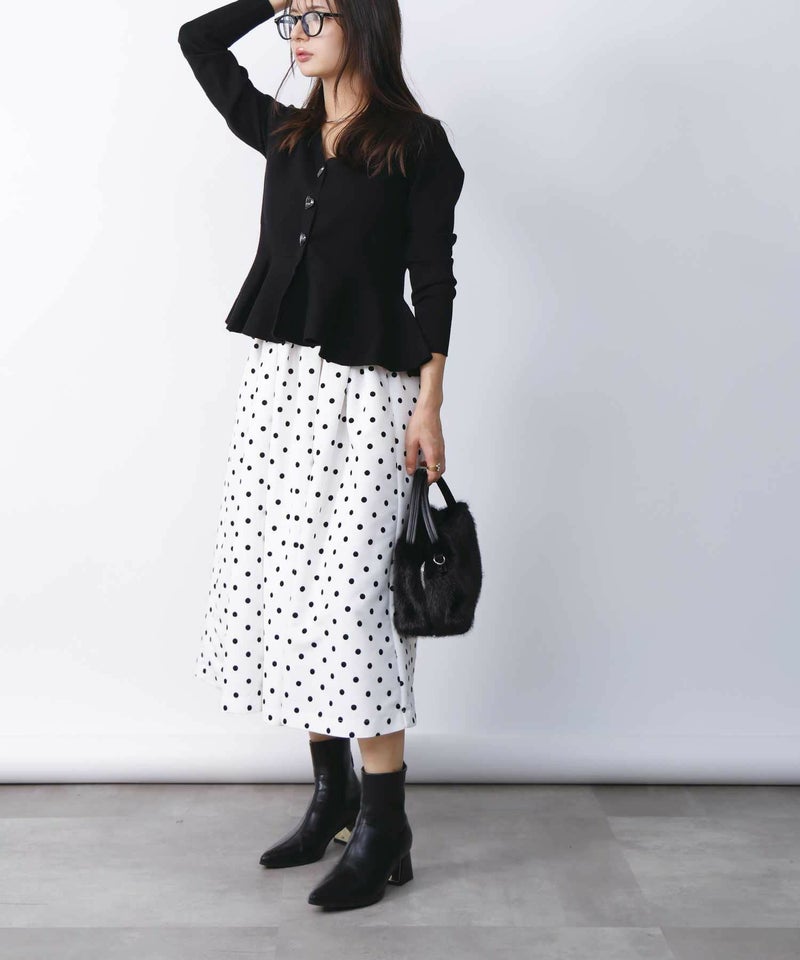 model：H160　着用サイズ：M　ブラック