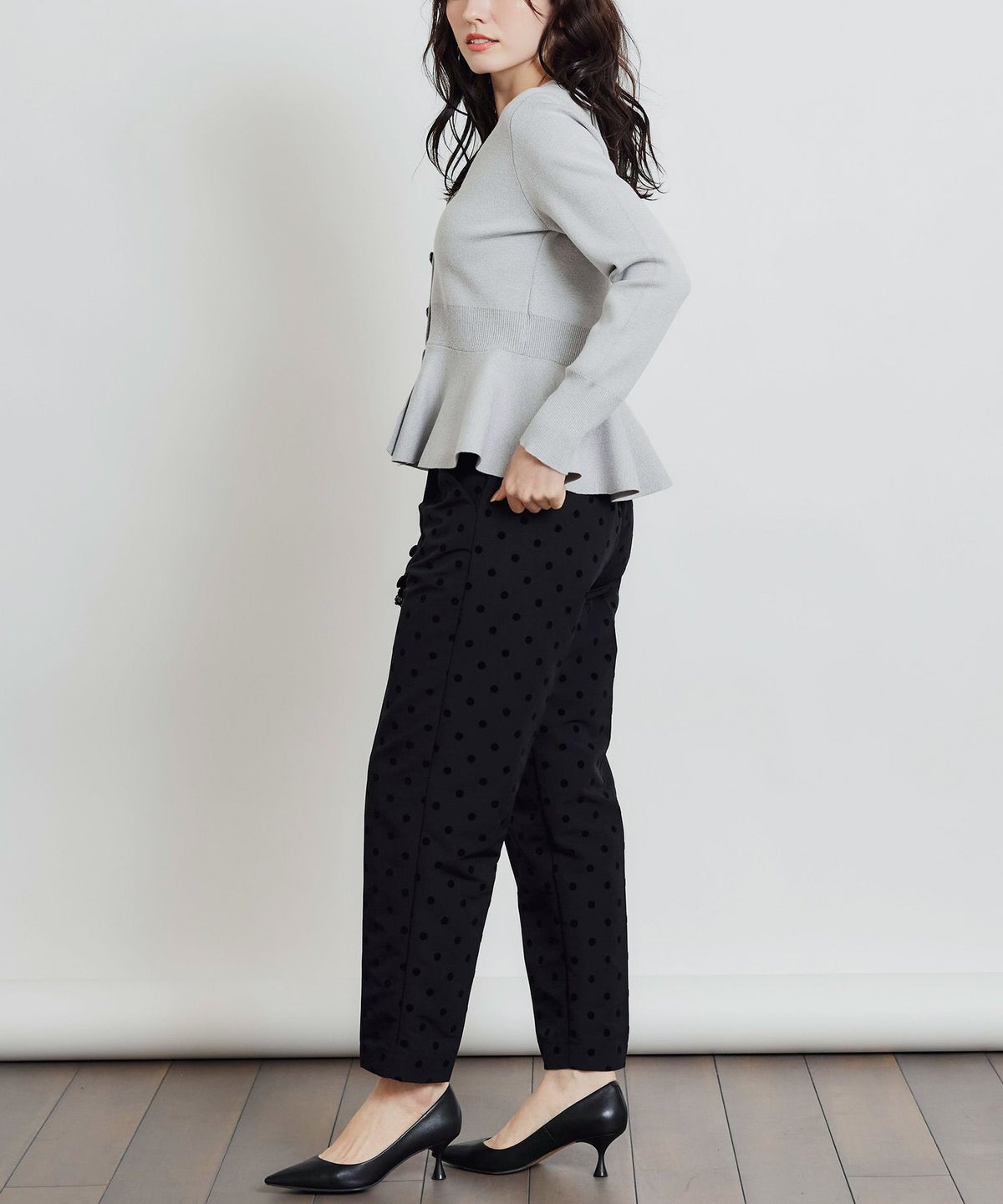 model：H155　着用サイズ：M　シルバー