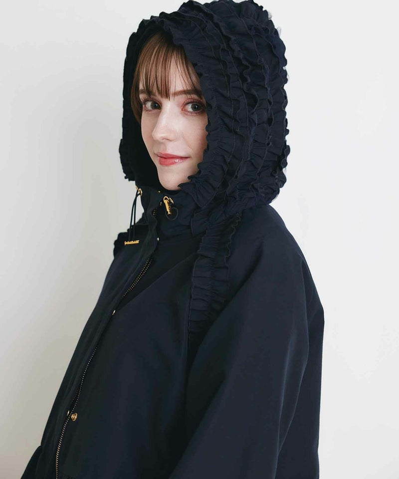 model：H165　着用サイズ：M　アイボリー