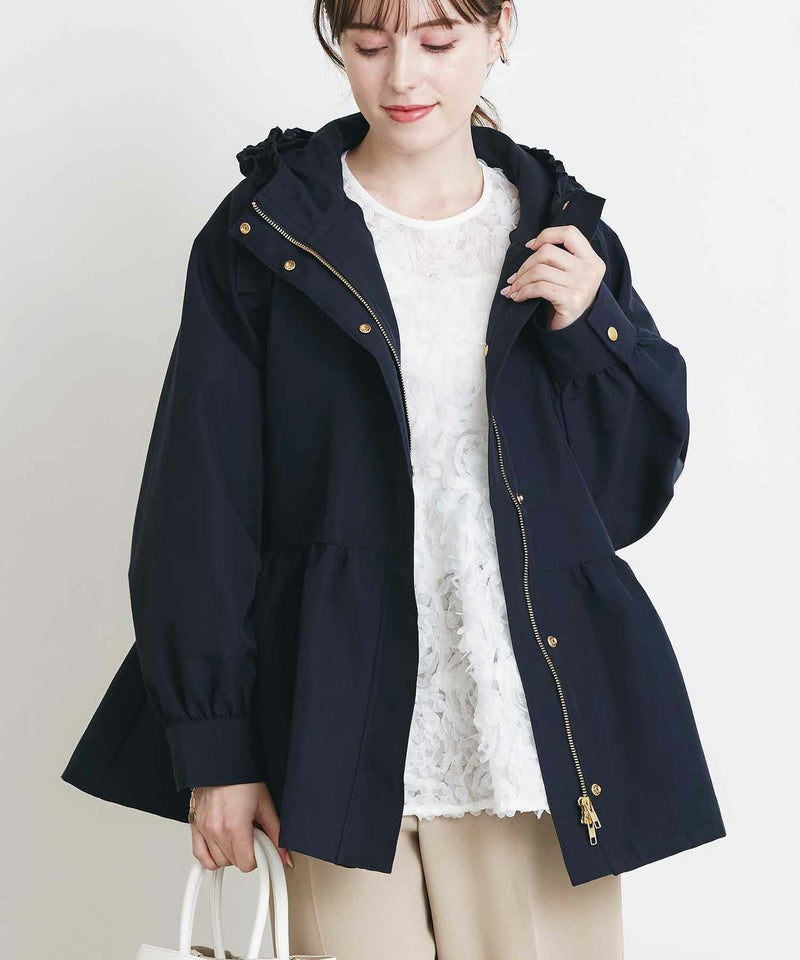 model：H165　着用サイズ：M　アイボリー