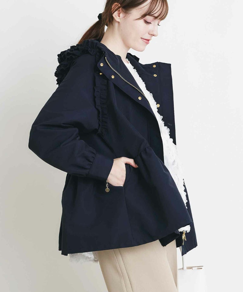 model：H165　着用サイズ：M　アイボリー