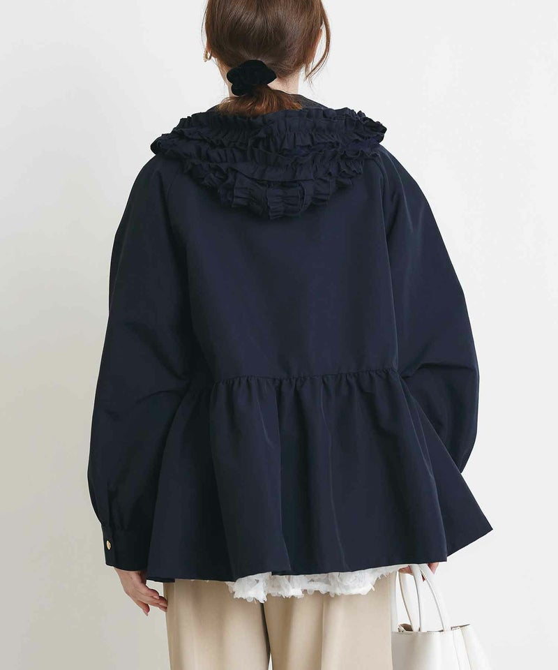 model：H165　着用サイズ：M　アイボリー