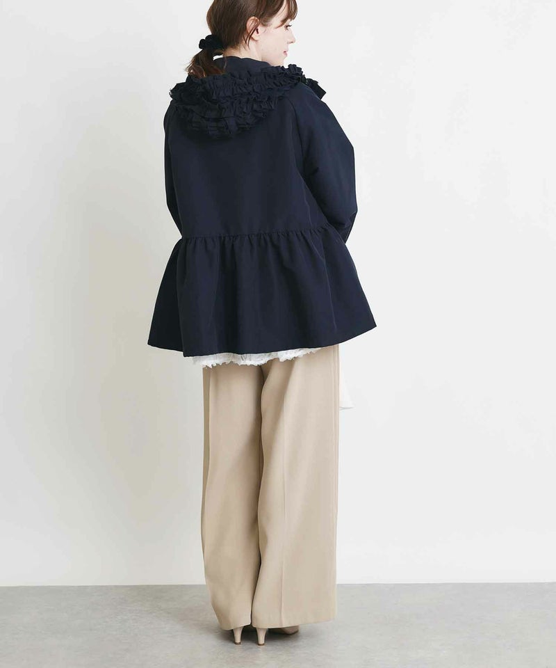 model：H165　着用サイズ：M　アイボリー