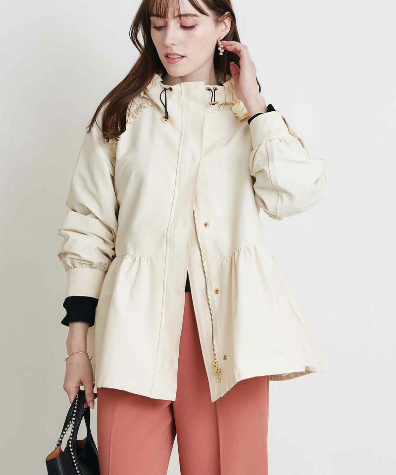 model：H165　着用サイズ：M　アイボリー