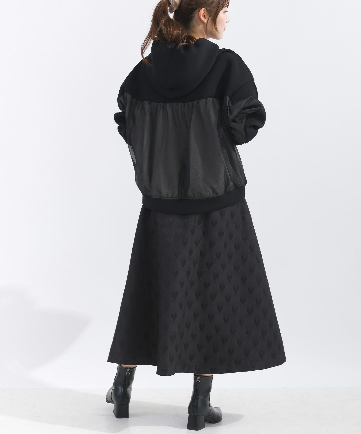 ハートジャガードフレアスカート | PICCIN (ピッチン) 公式通販