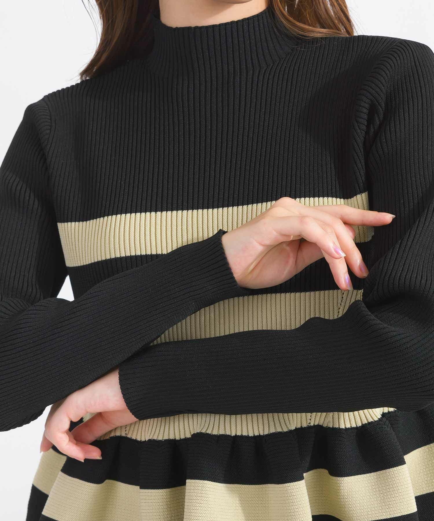＊ゆき＊様　ご専用です❣️ペプラムラインセーター　新品未使用 ハイネックペプラムニット | PICCIN (ピッチン) 公式通販