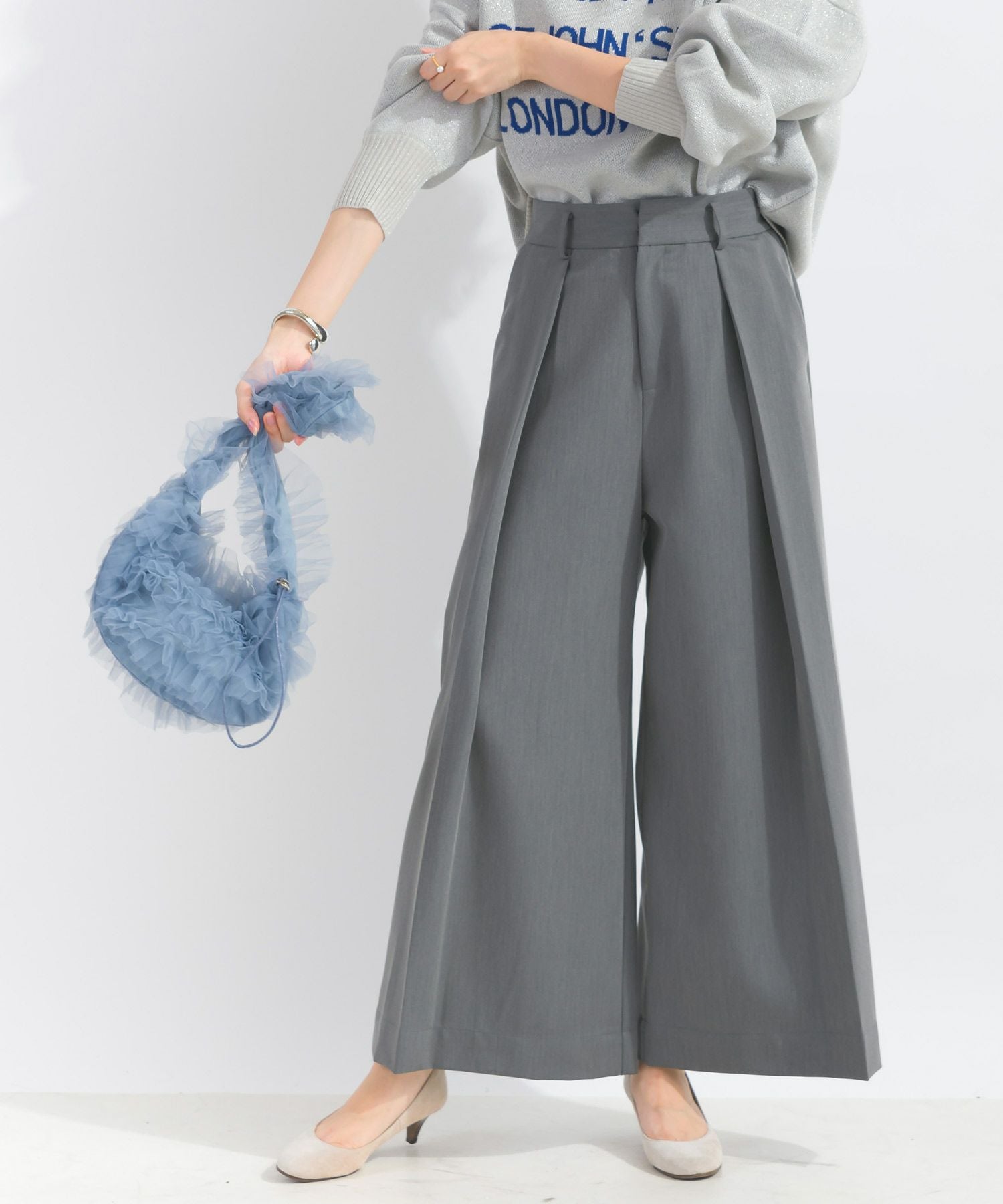 低身長さん向け】タックワイドパンツ | PICCIN (ピッチン) 公式通販