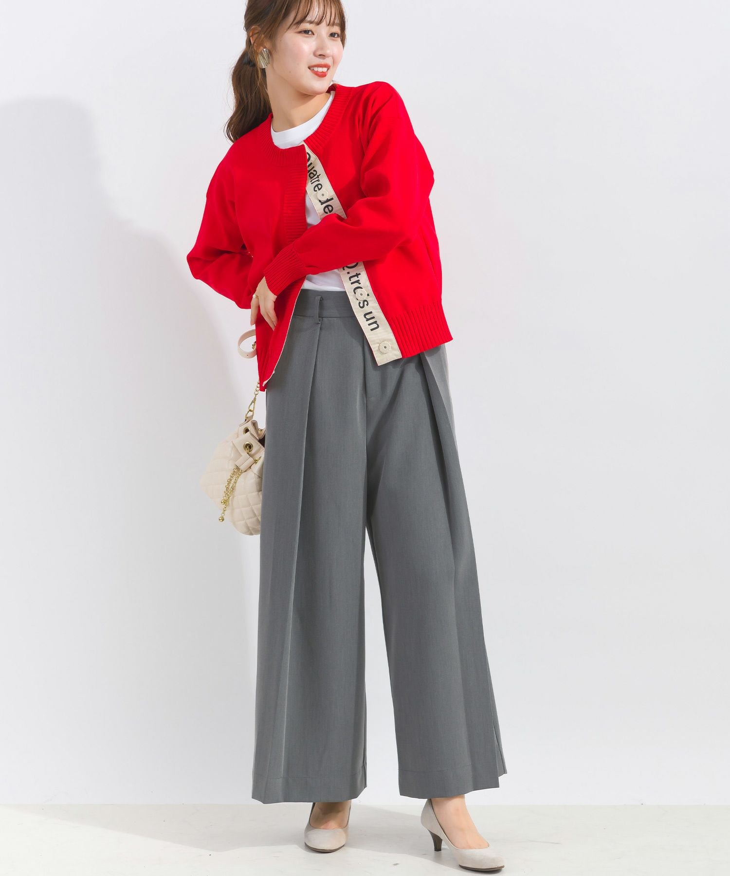 低身長さん向け】タックワイドパンツ | PICCIN (ピッチン) 公式通販