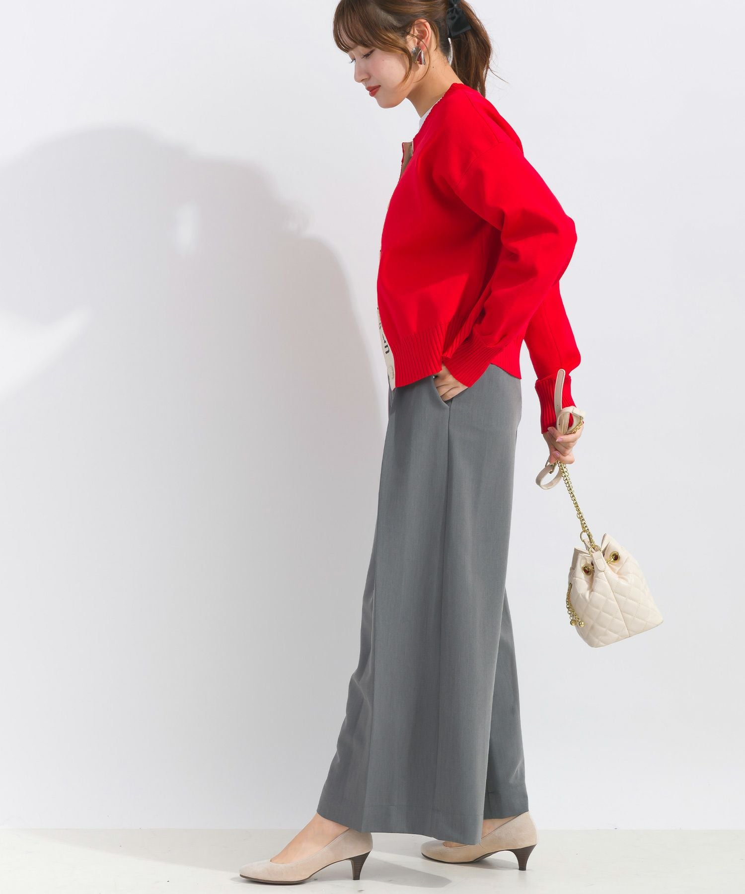 低身長さん向け】タックワイドパンツ | PICCIN (ピッチン) 公式通販