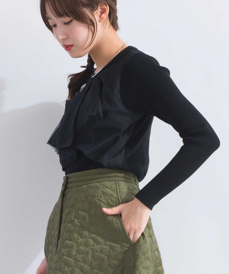 model：H165　着用サイズ：M　ブラック