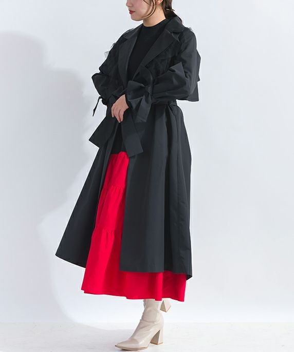 フロントフリルドレスコート | PICCIN (ピッチン) 公式通販