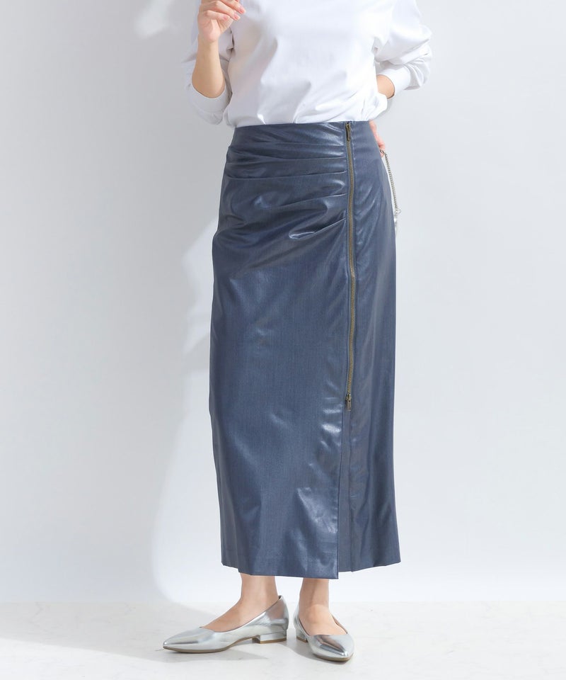 model：H165　着用サイズ：M　ブルー