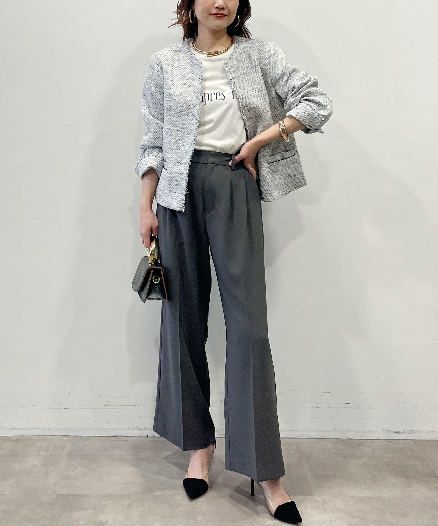 WEB限定】フロントホックツイードジャケット | PICCIN (ピッチン) 公式通販