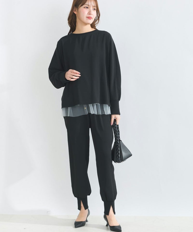 model：H165　着用サイズ：M　ブラック　セットアップで