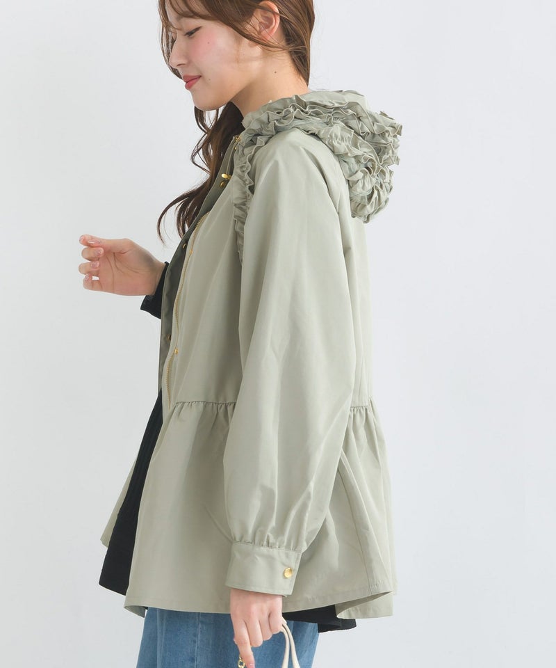 model：H165　着用サイズ：M　ライトグリーン