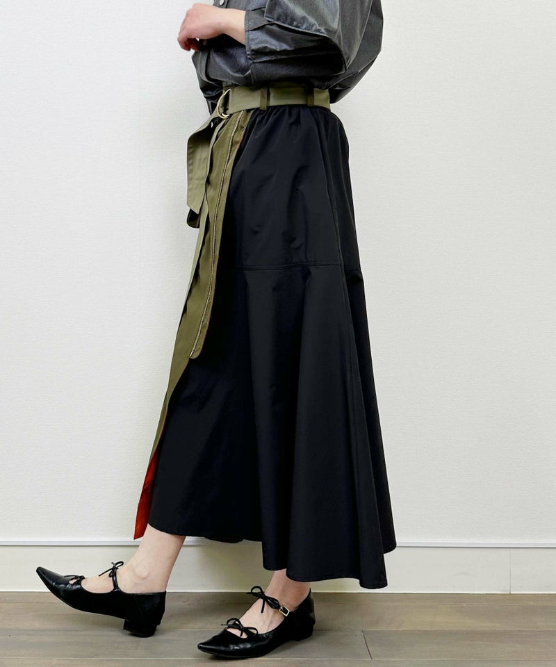 model：H164　着用サイズ：M　カーキ