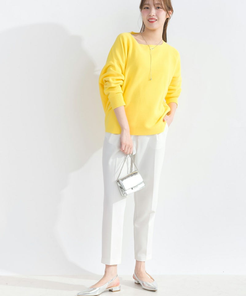 model：H165　着用サイズ：M　イエロー