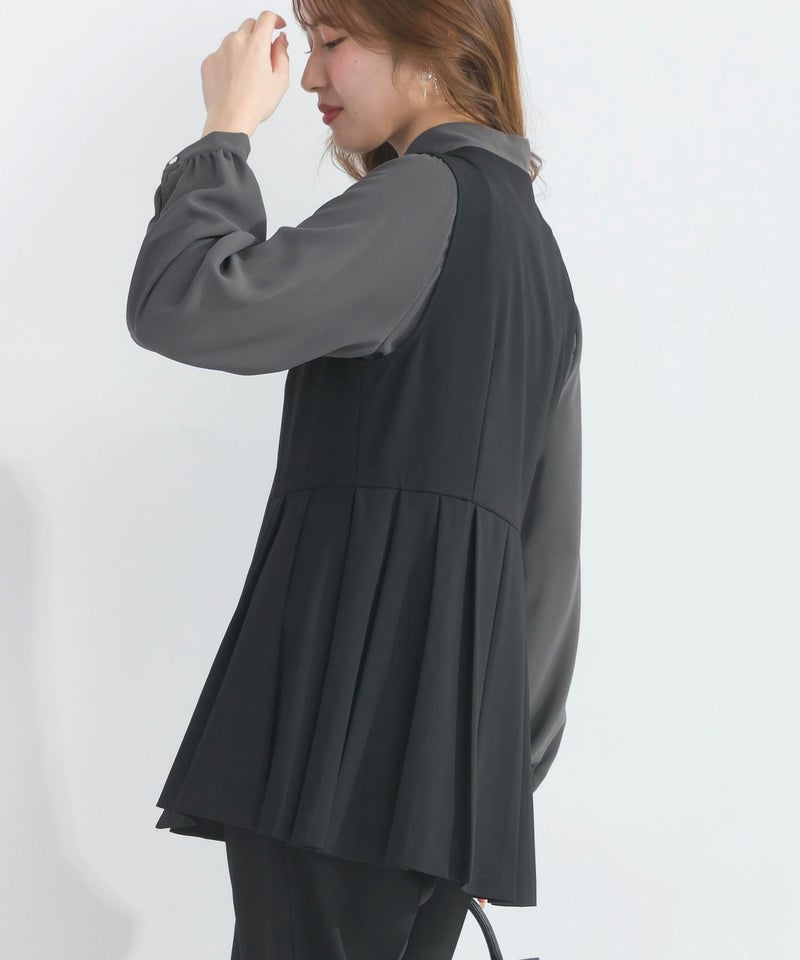 model：H165　着用サイズ：M　ブラック