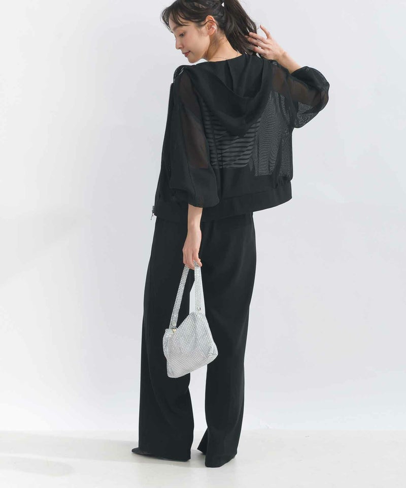 model：H153　着用サイズ：M　ブラック