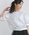 model：H153　着用サイズ：M　オフホワイト