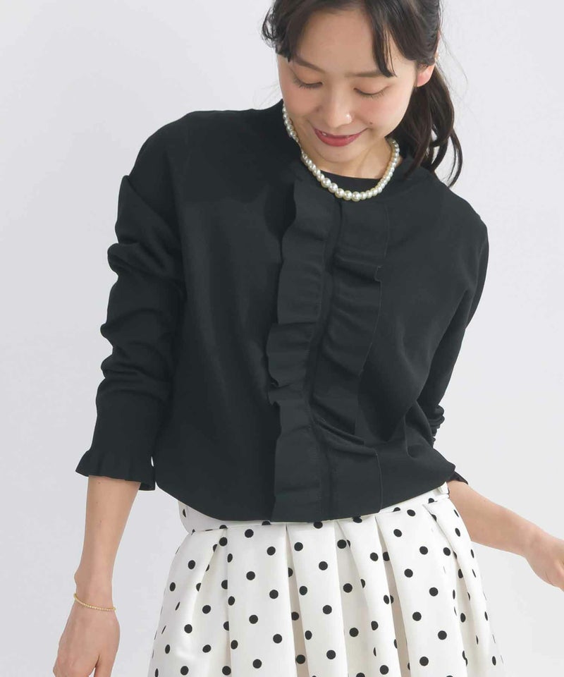 model：H153　着用サイズ：M　ブラック（無地）