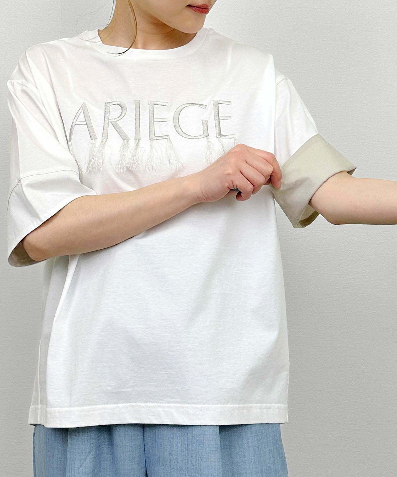 コットン100％シルケット刺繍ロゴTシャツ | PICCIN (ピッチン) 公式通販