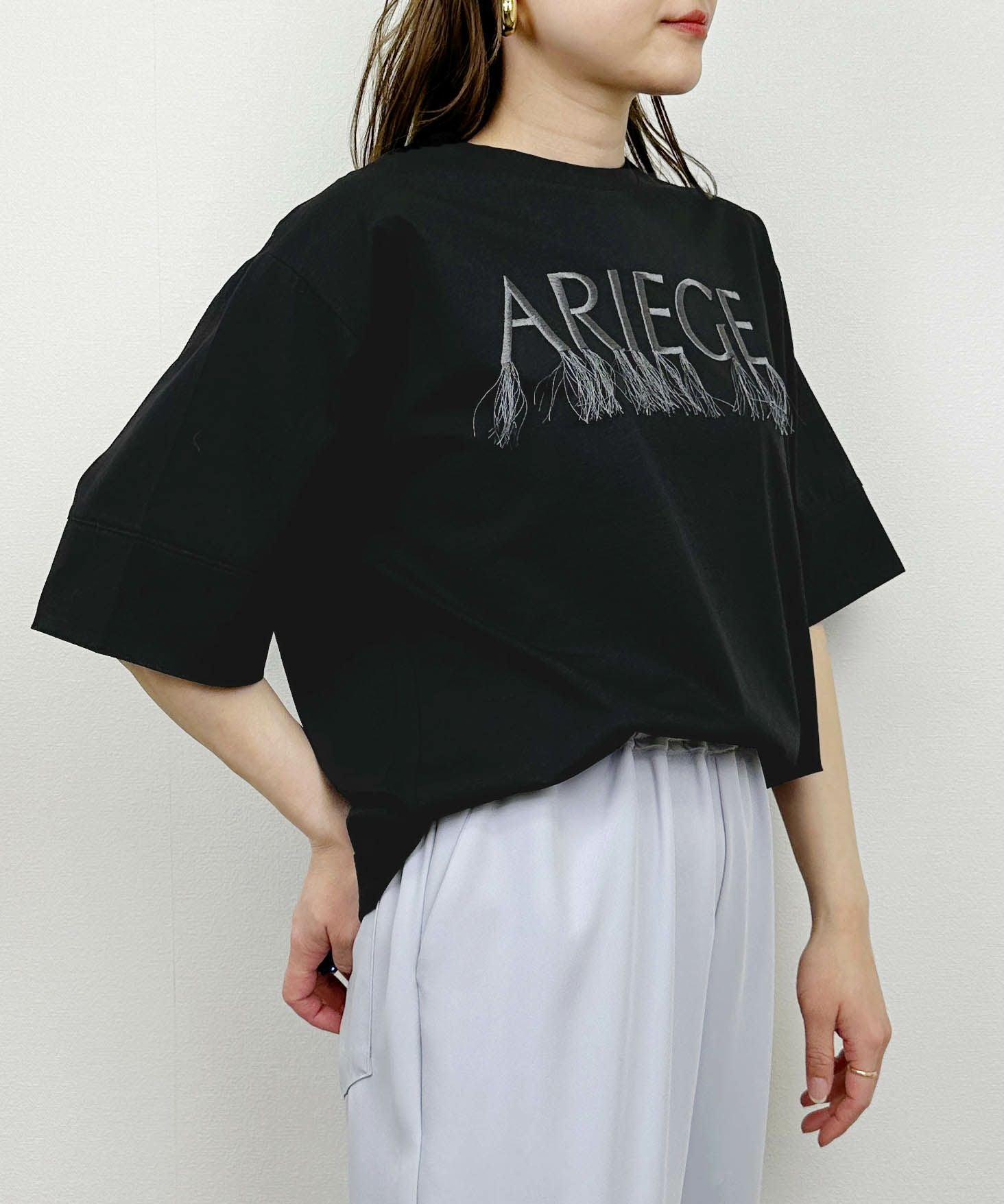 コットン100％シルケット刺繍ロゴTシャツ | PICCIN (ピッチン) 公式通販
