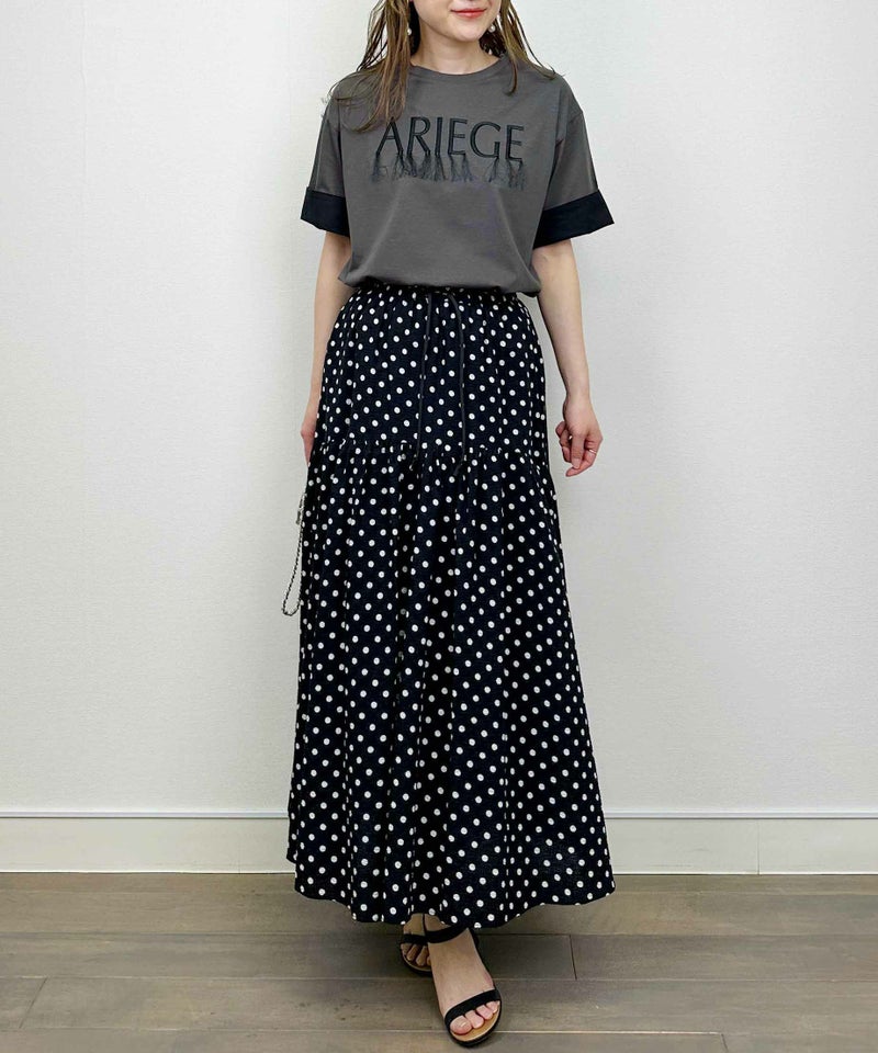 model：H164　着用サイズ：M　グレー系その他