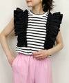 model：H164　着用サイズ：M　オフホワイト