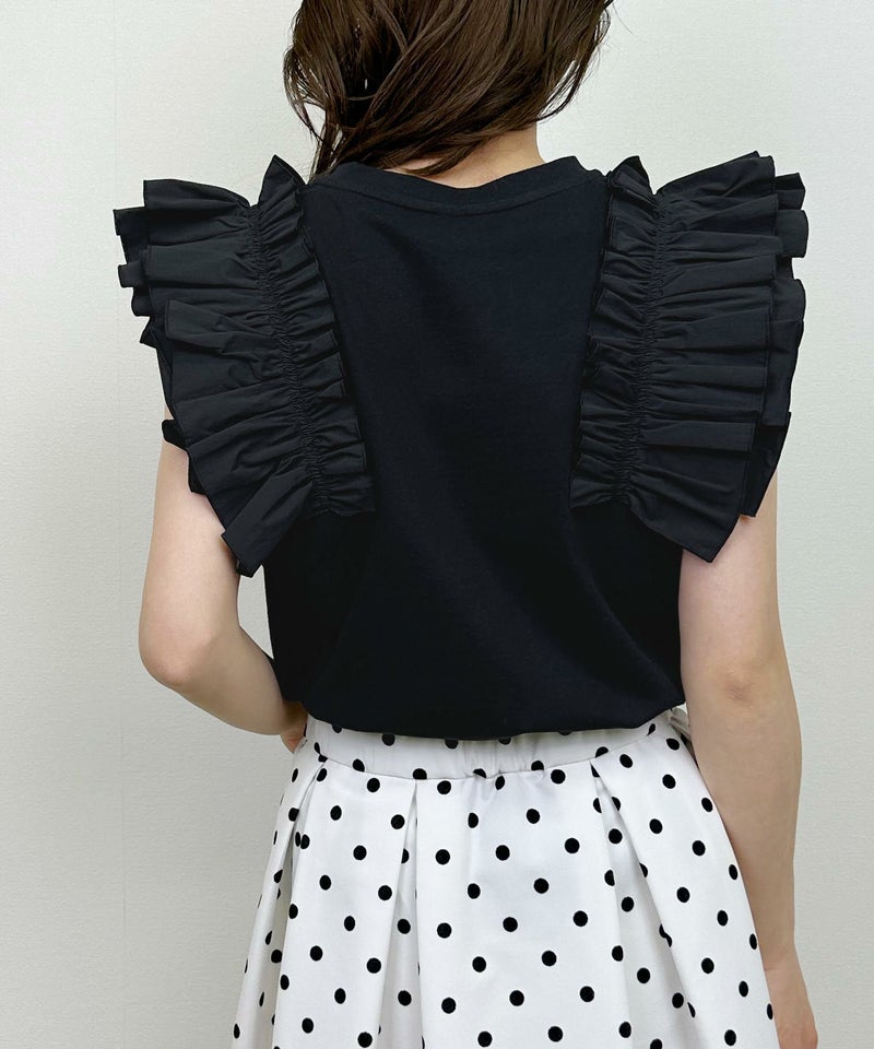 model：H164　着用サイズ：M　ブラック