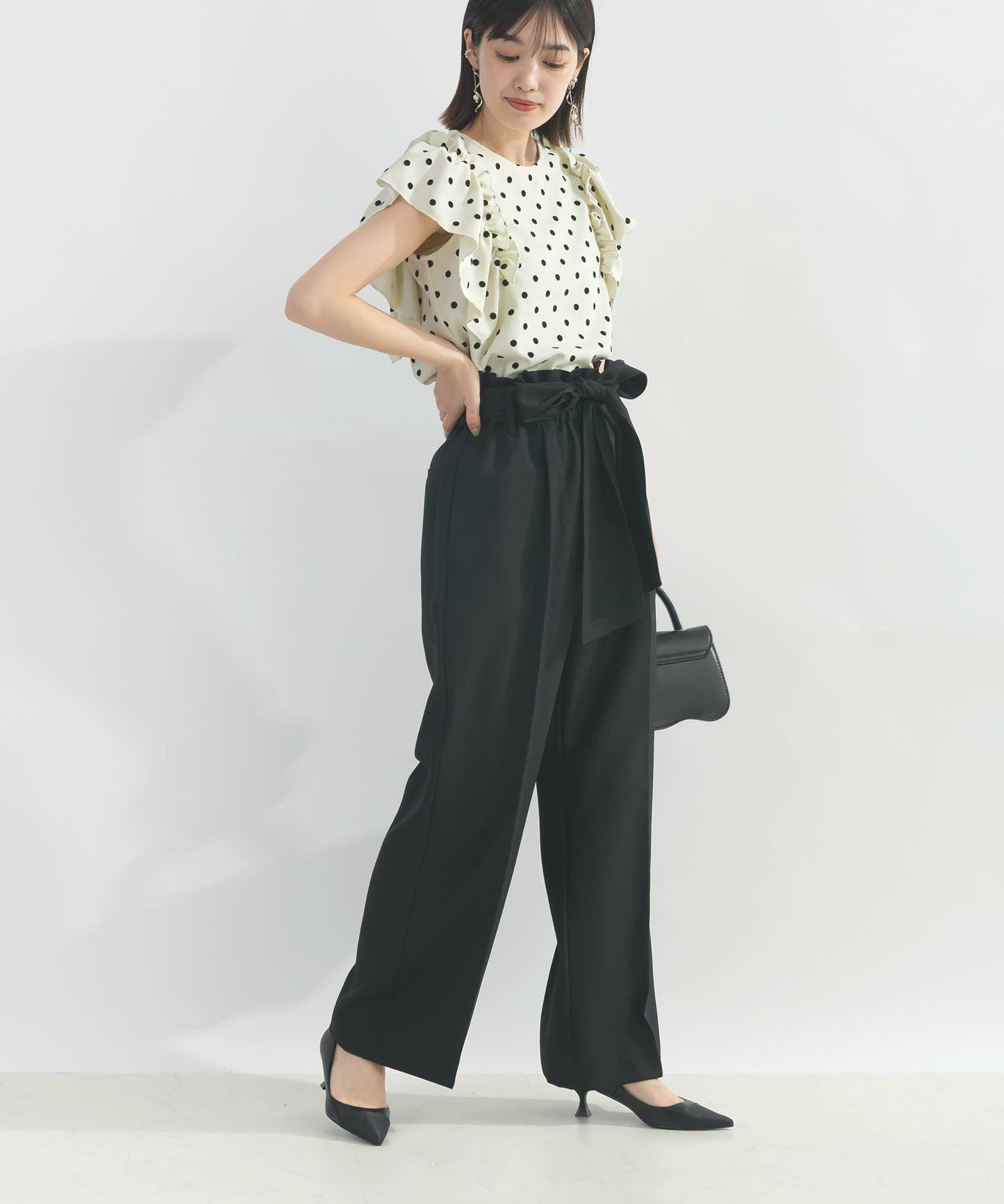 ウエストリボンハイウエストパンツ | PICCIN (ピッチン) 公式通販