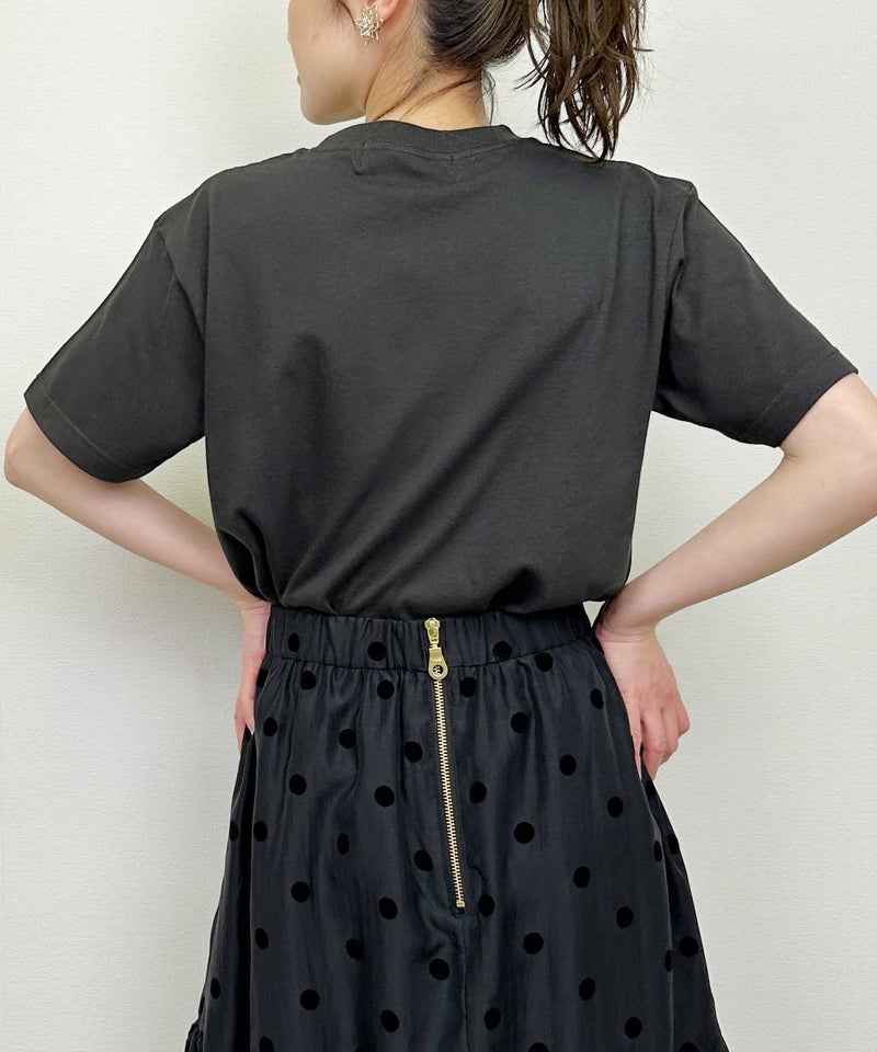 model：H164　着用サイズ：M　ブラック